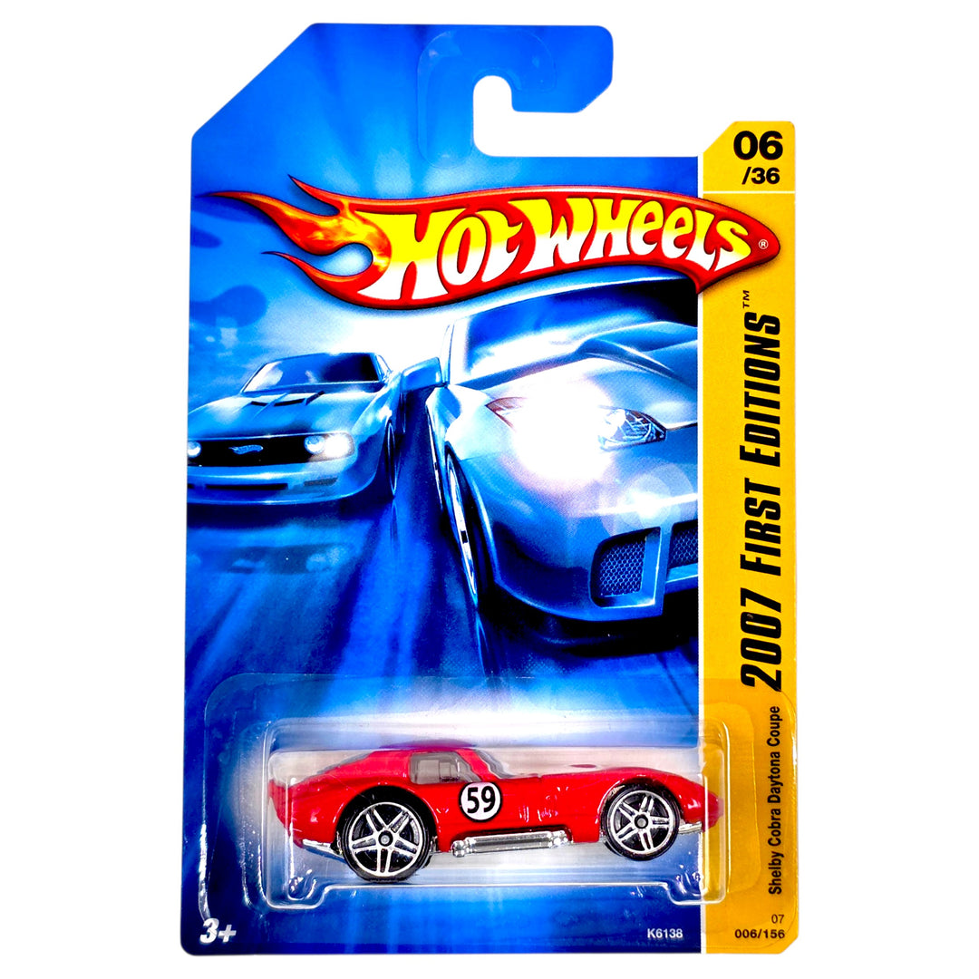 Hot Wheels - Shelby Cobra Daytona Coupe - 2007 *PR5 Wheels Variation*