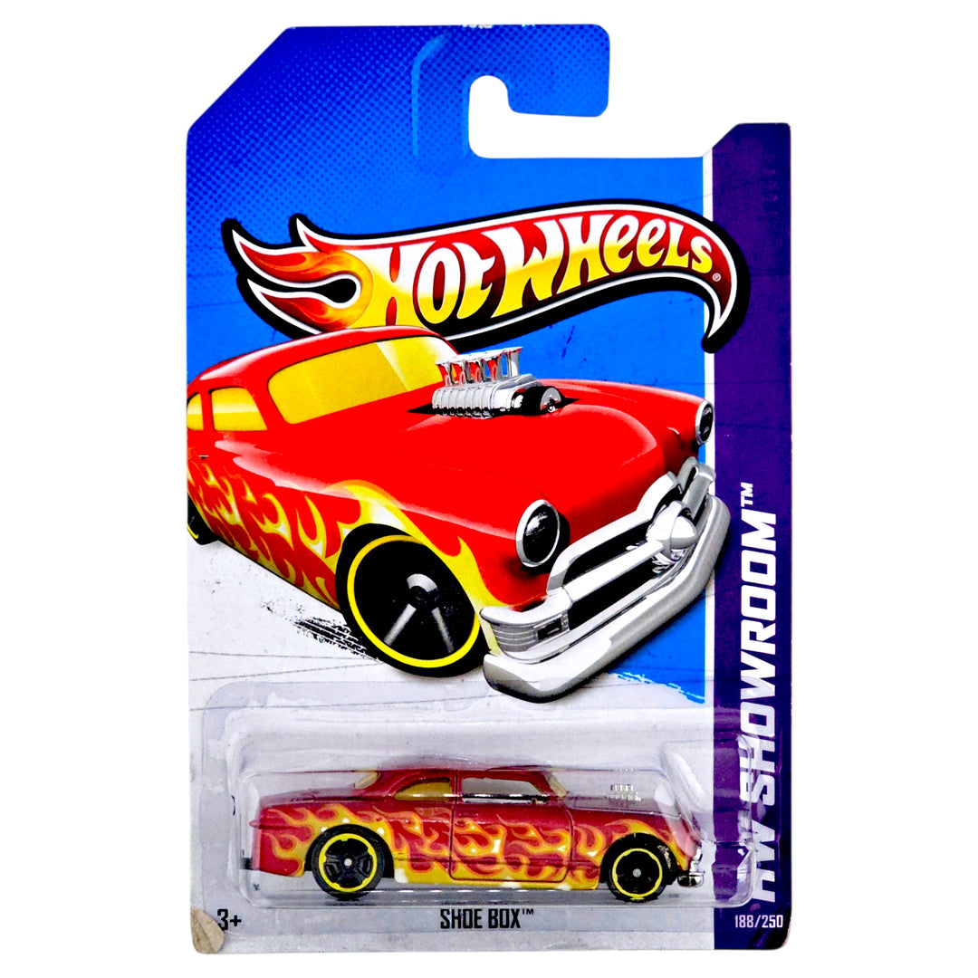 Hot Wheels - Shoe Box - 2013 *Card Variation*