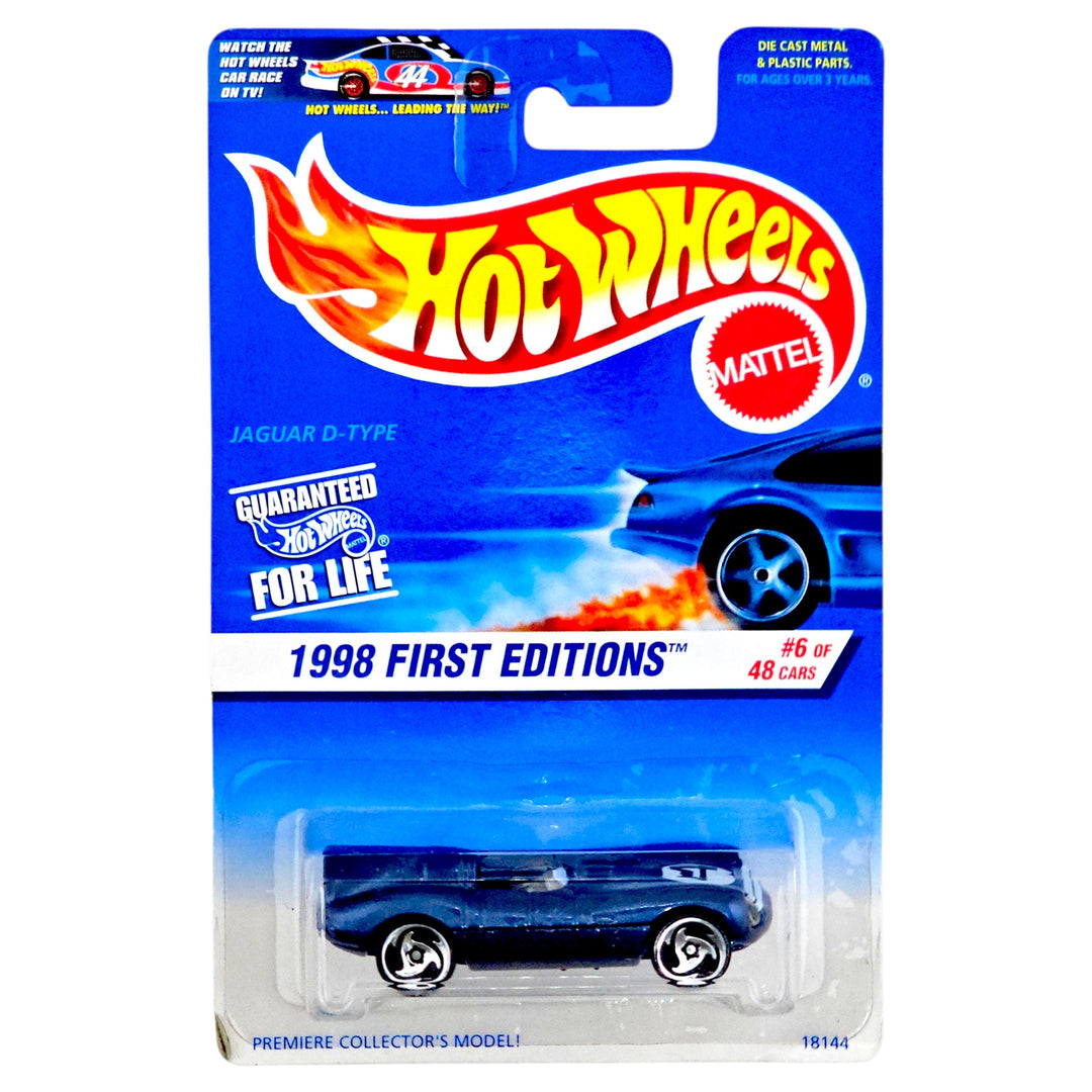 Hot Wheels - Jaguar D-Type - 1998 *Card Variation*