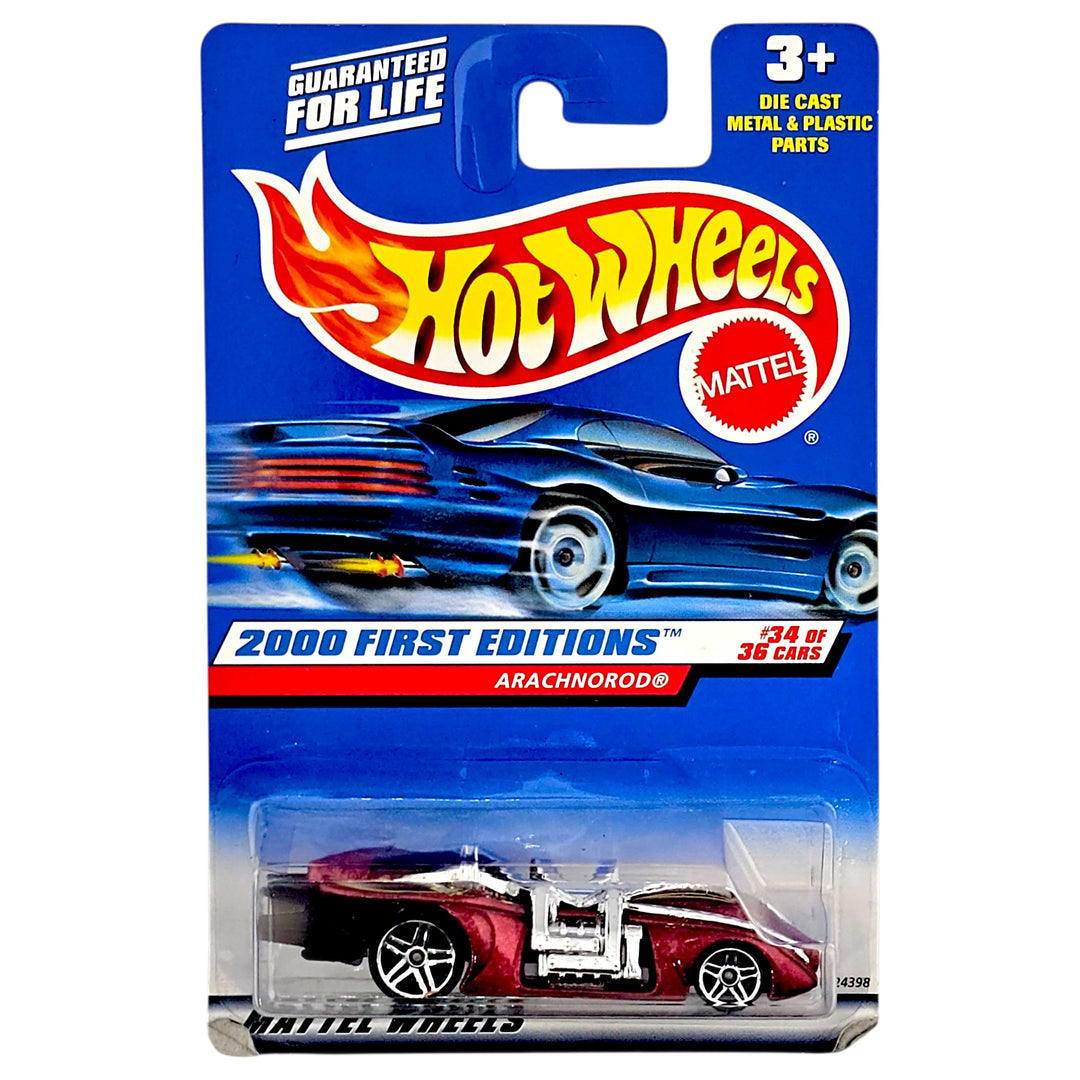 Hot Wheels - Arachnorod - 2000 *Card Variation*