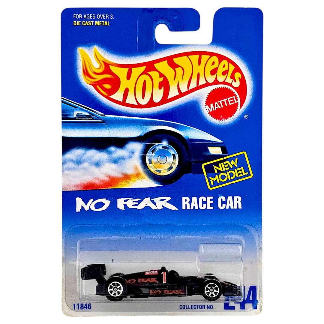 Hot Wheels - No Fear Race Car  - 1994 *Wheels Variation*