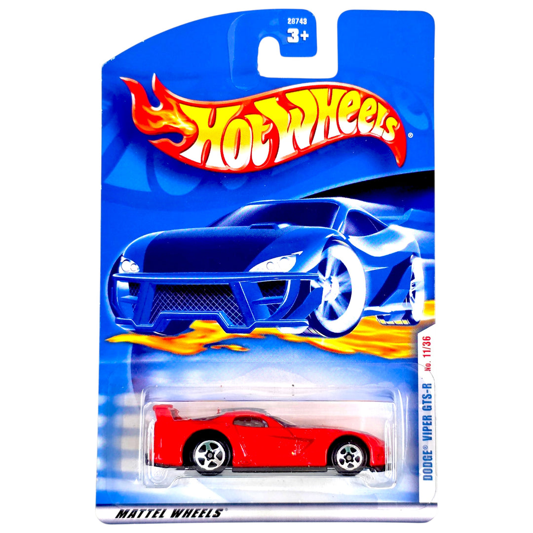 Hot Wheels - Dodge Viper GTS-R - 2001 *International Card Variation*