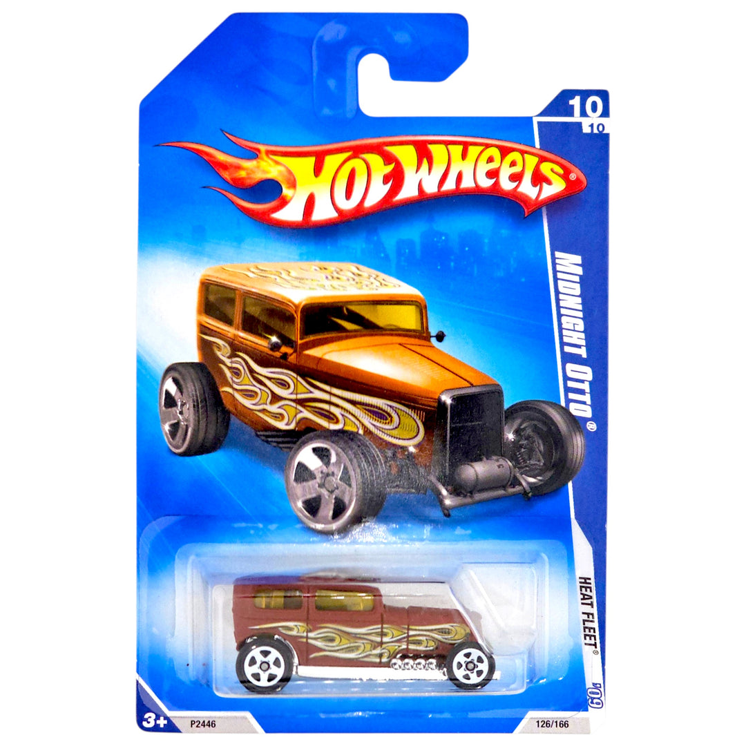 Hot Wheels - Midnight Otto - 2009 *Wheel Variation*