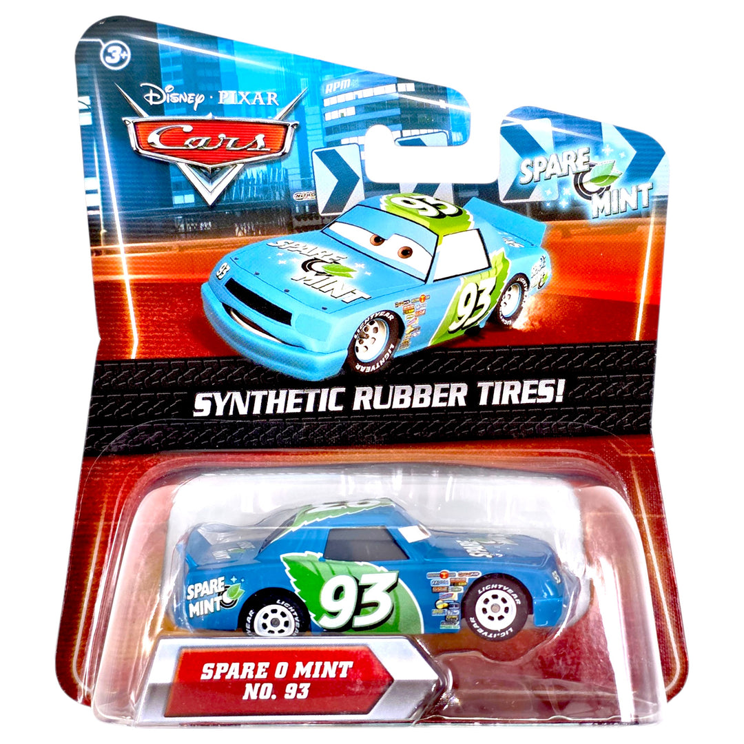 Disney Pixar - Spare O Mint No. 93 - 2009 Cars Synthetic Rubber Tires ! Series *Kmart Exclusive*
