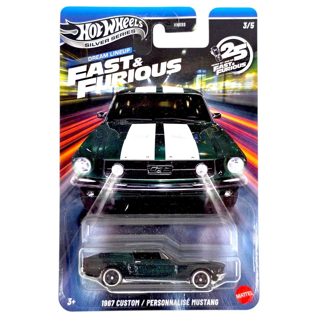 Hot Wheels - 1967 Custom Mustang - 2026 Fast &amp; Furious: Dream Lineup Series