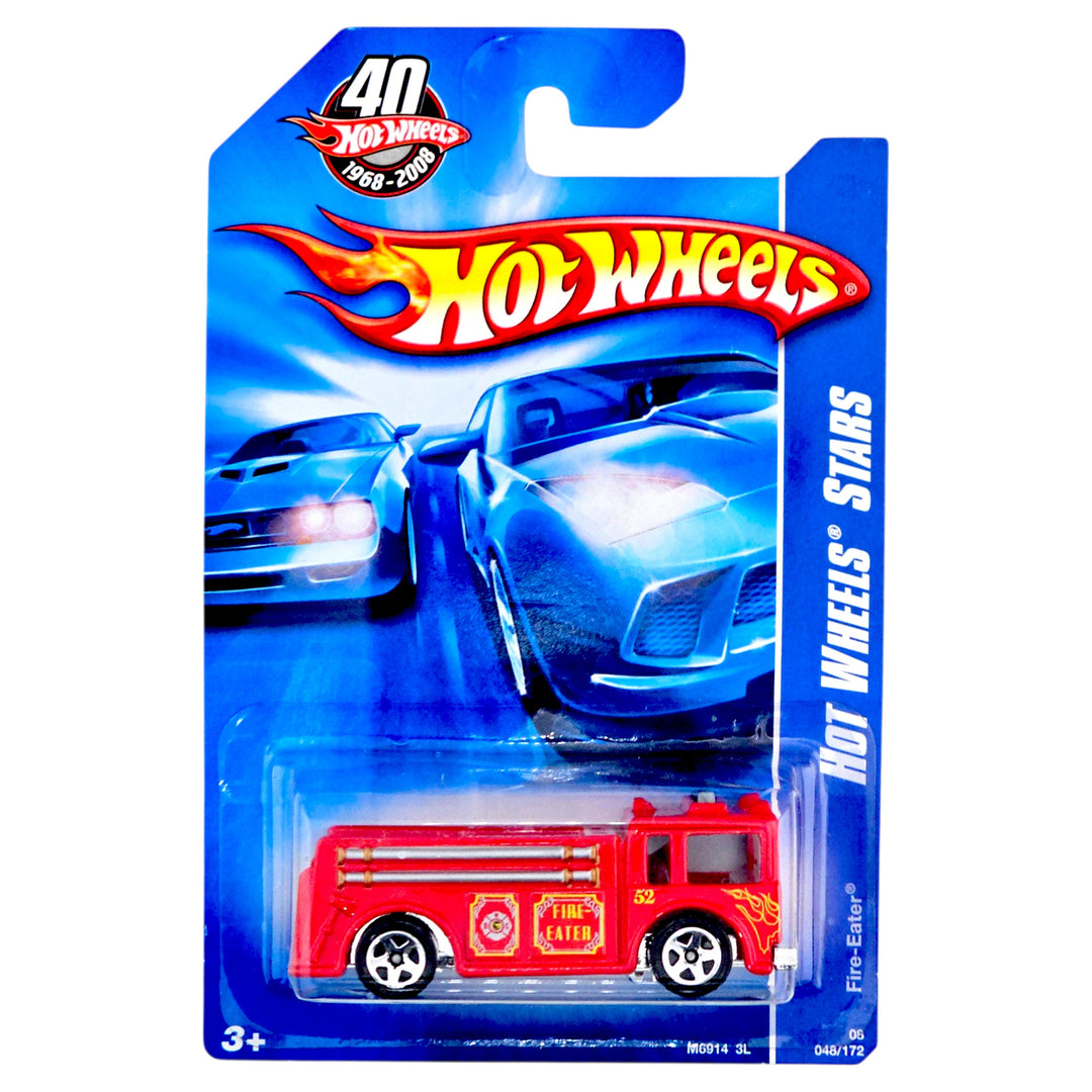 Hot Wheels - Fire-Eater - 2008 *Card Variation*