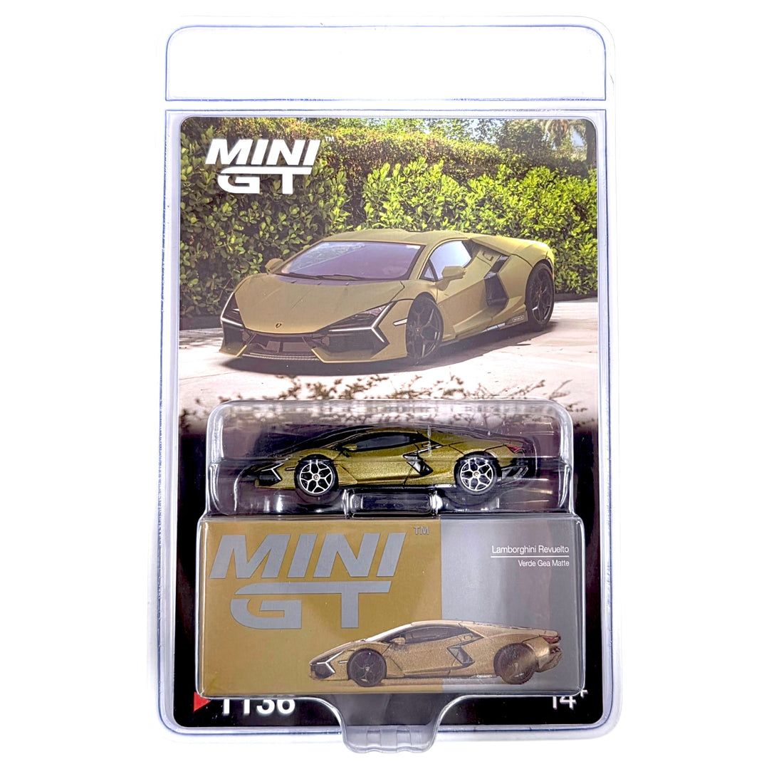 Mini GT - Lamborghini Revuelto – Verde Gea Matte Green *Chase*