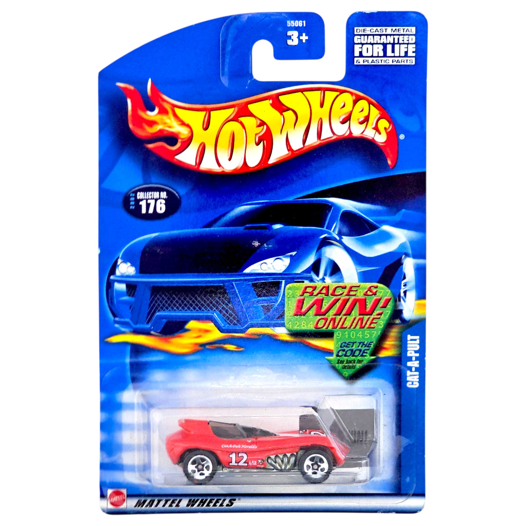 Hot Wheels - Cat-A-Pult - 2002 *Card Variation*