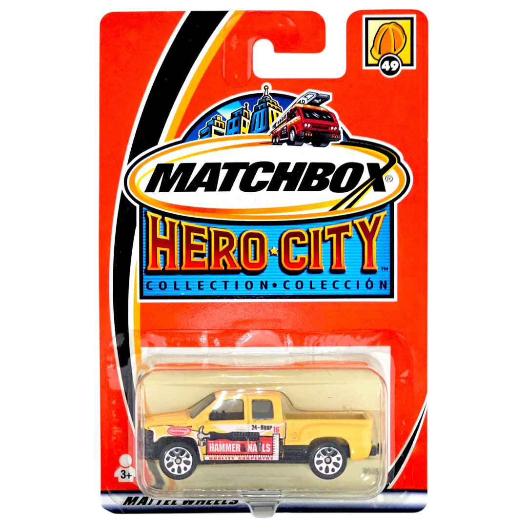 Matchbox - Chevrolet Silverado - 2002 *Card Variation*