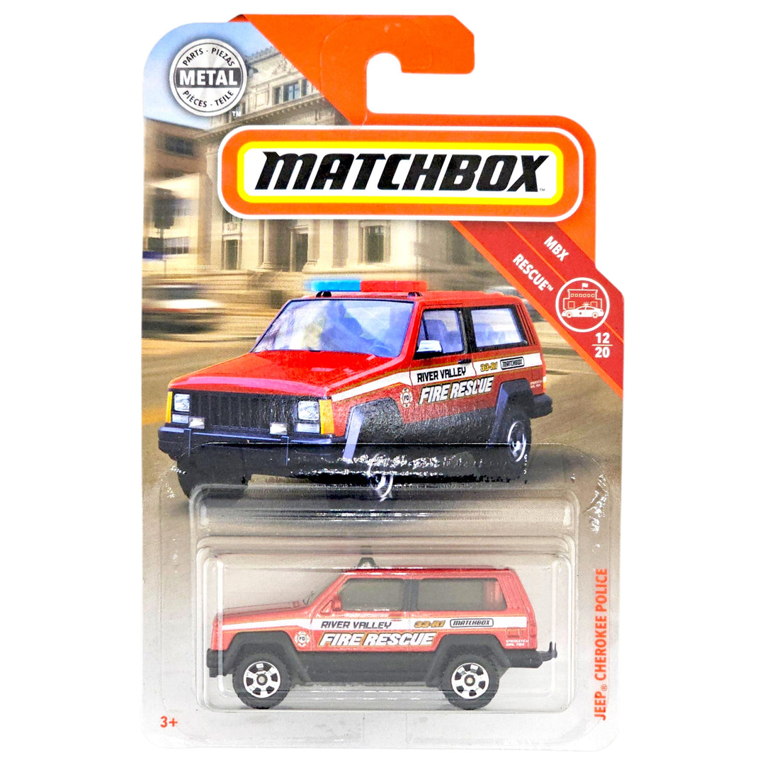 Matchbox - Jeep Cherokee Police - 2019