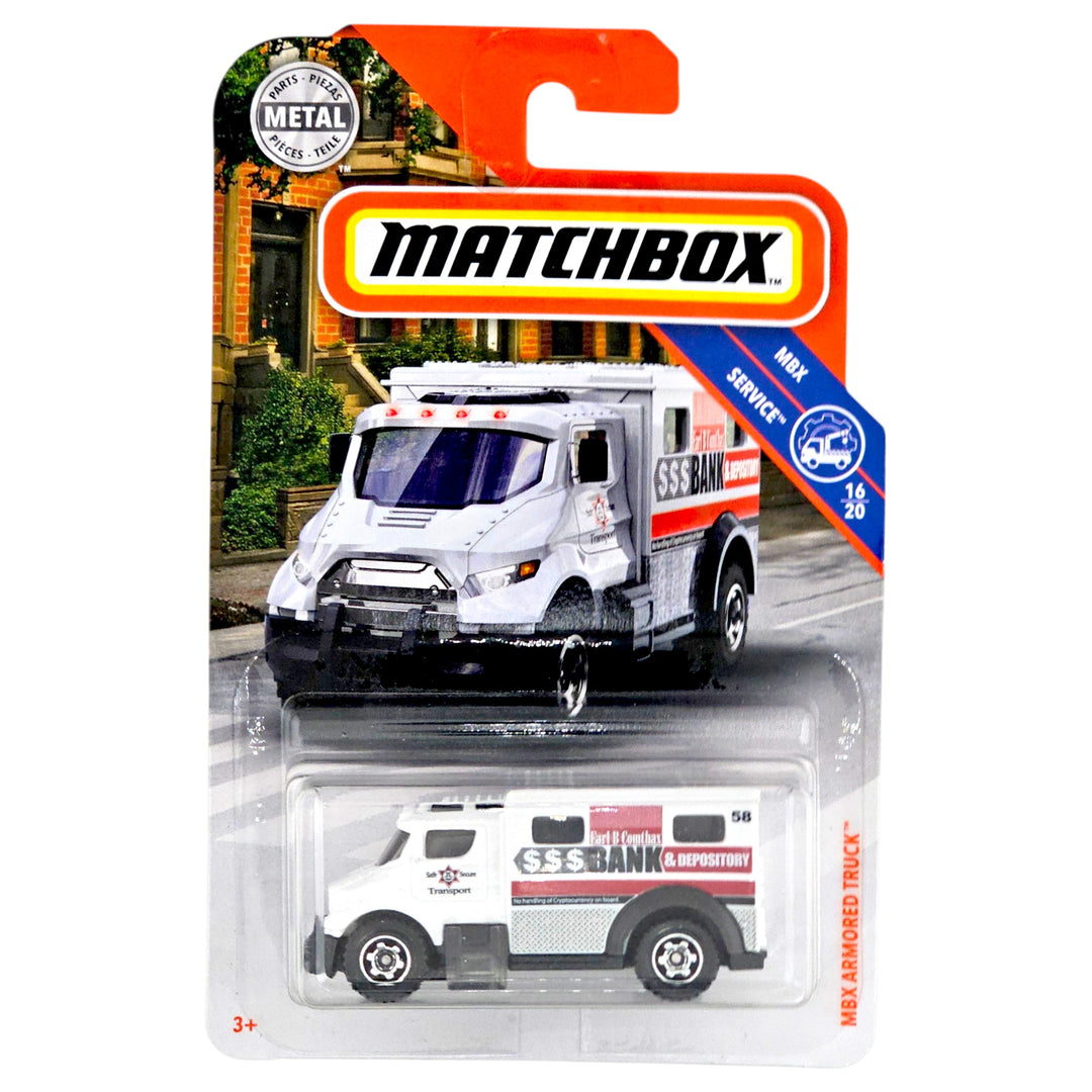 Matchbox -  MBX Armored Truck  - 2019