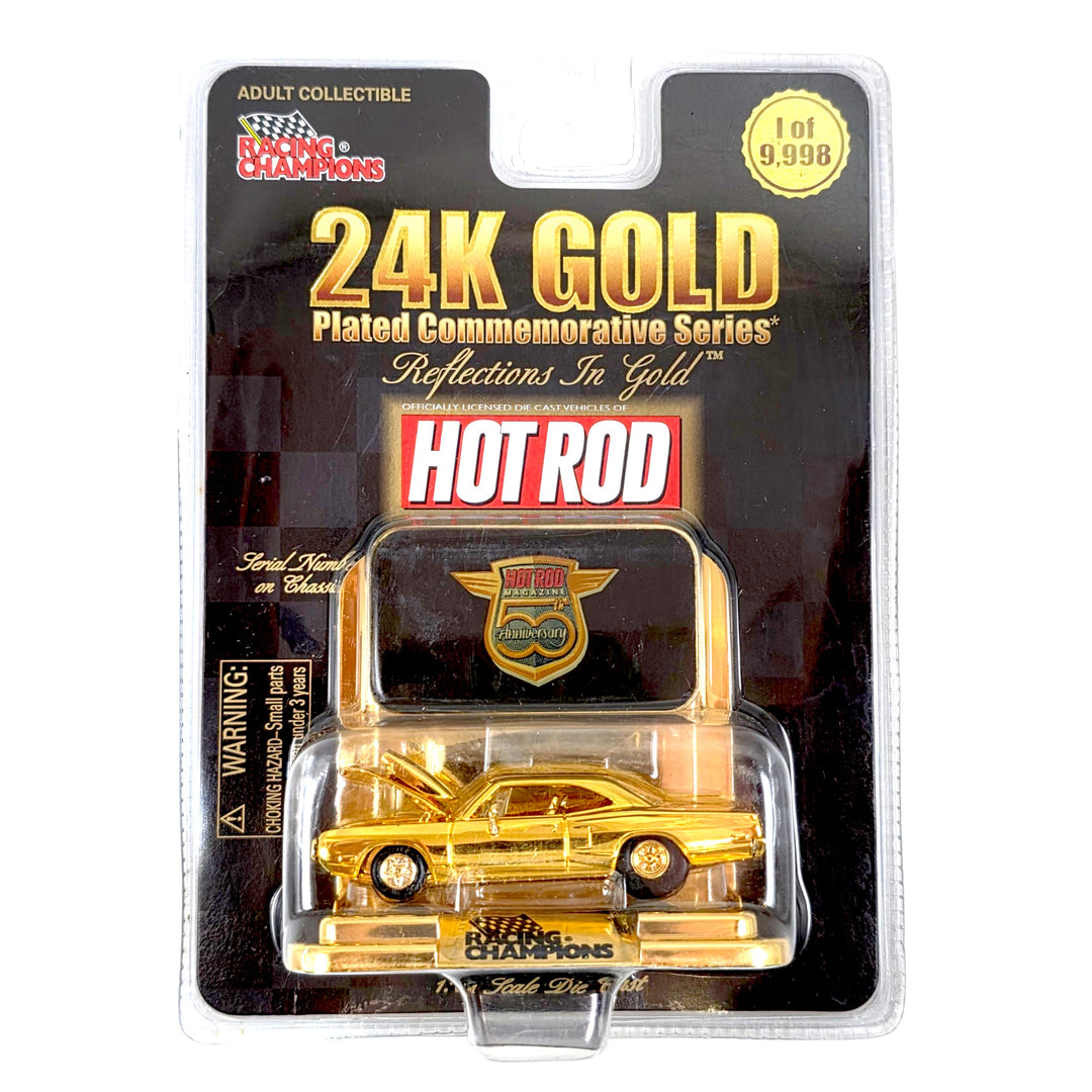 Racing Champions - Dodge Super Bee Stock Car - 1998 24k Gold Series