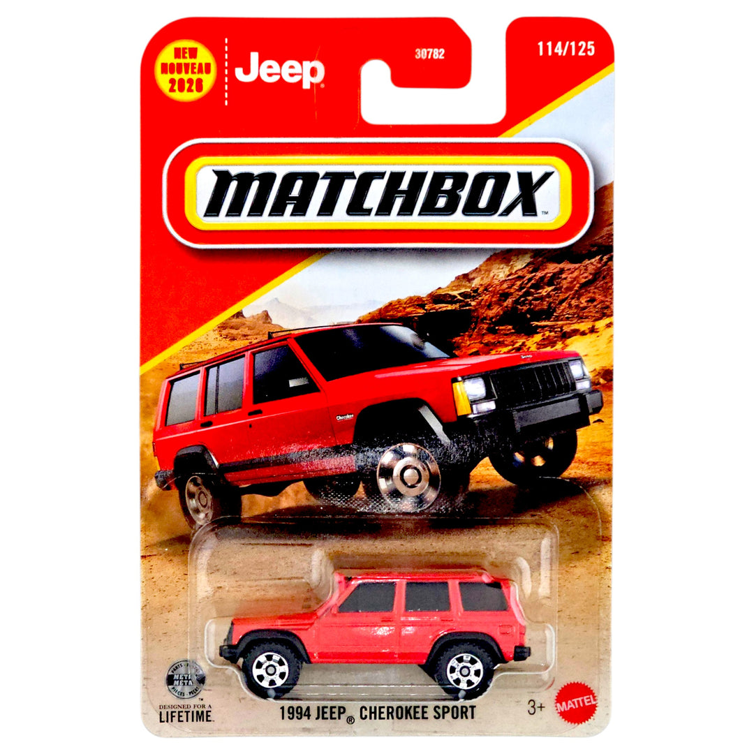 Matchbox - 1994 Jeep Cherokee Sport - 2026