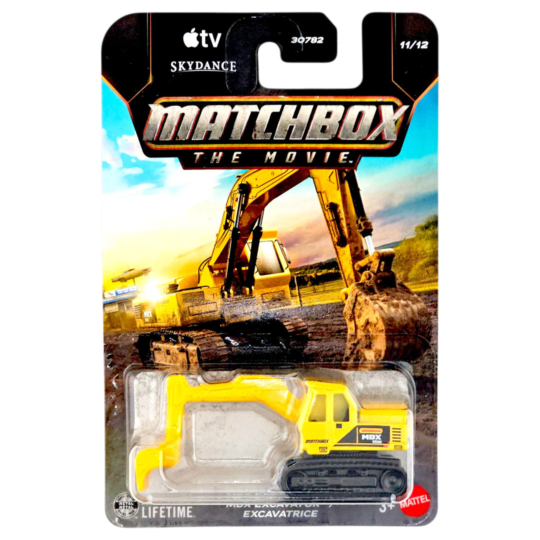 Matchbox - MBX Excavator - 2026 The Movie Series