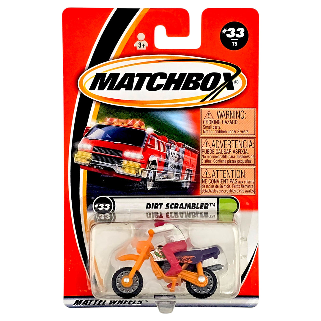Matchbox - Dirt Bike - 2001
