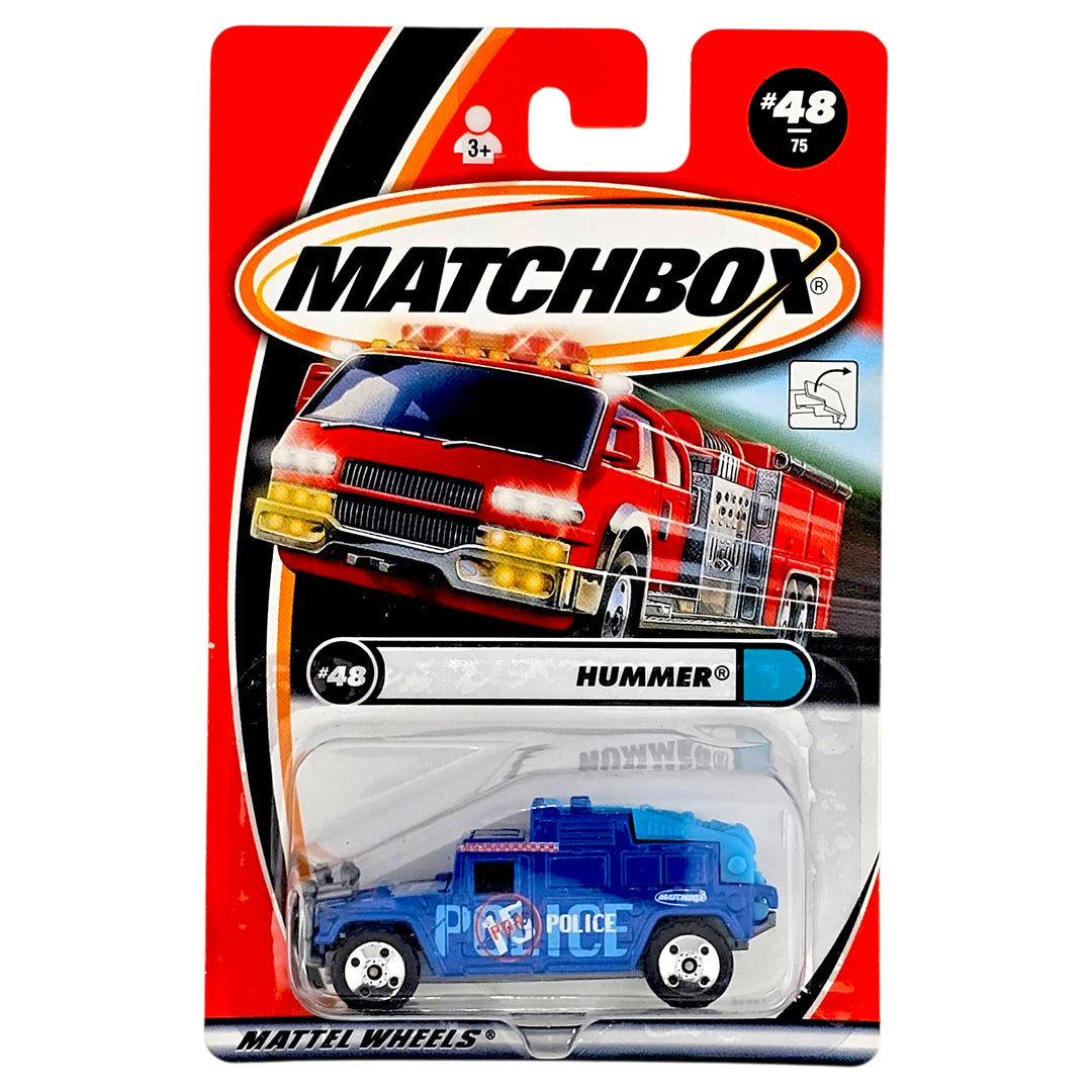 Matchbox - Hummer Police - 2001