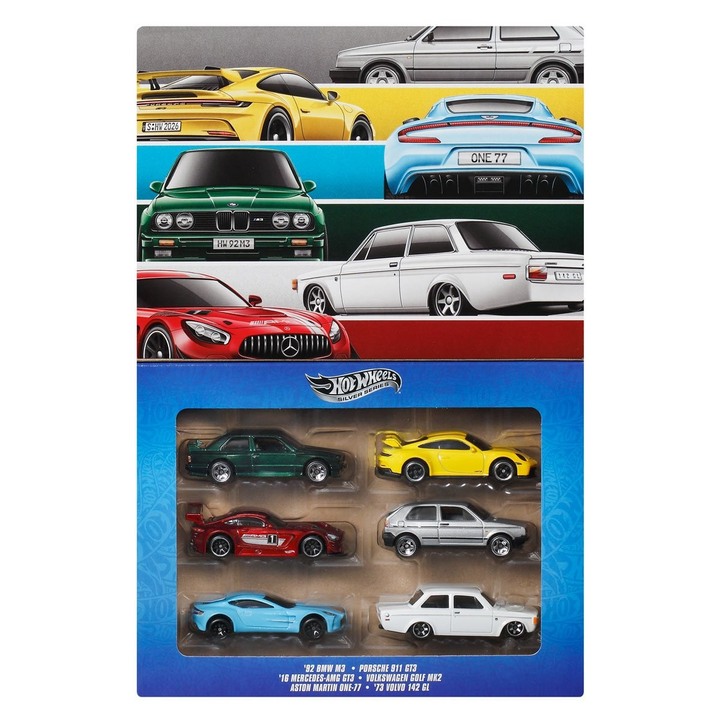 Hot Wheels - Silver Series Euro Vehicle Multipack - 2026