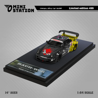 Mini Station - Porsche 911 (964) RWB - Cyberpunk 2077 "Samurai" Black & Yellow