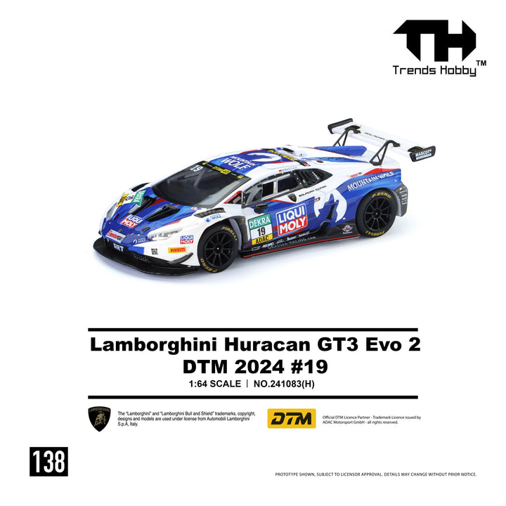 *Pre-Order* Trends Hobby - Lamborghini Huracan GT3 EVO2 - DTM 2024 