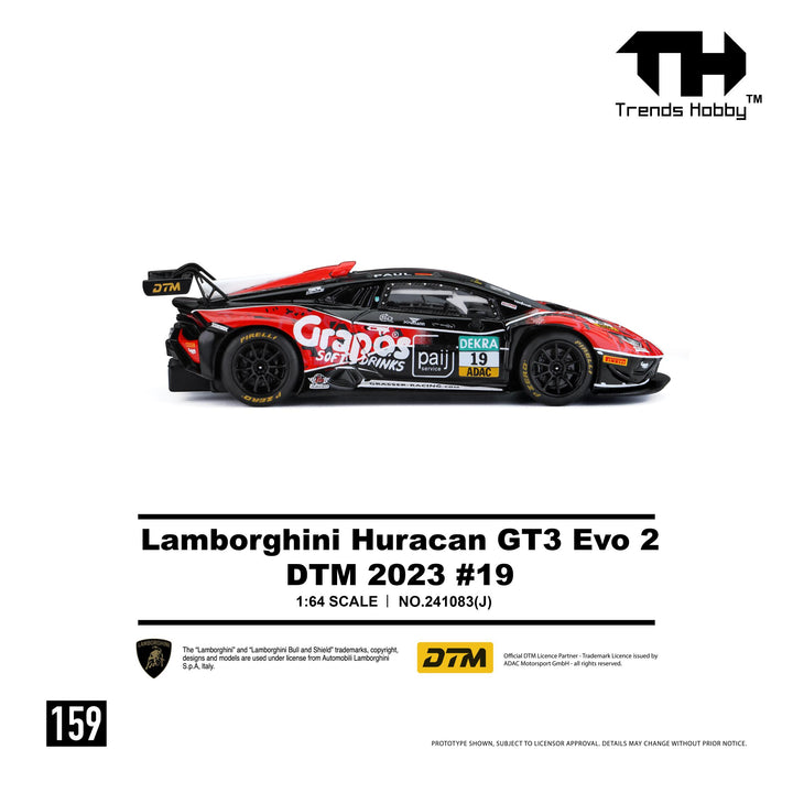 *Pre-Order* Trends Hobby - Lamborghini Huracan GT3 EVO2 - DTM 2023 