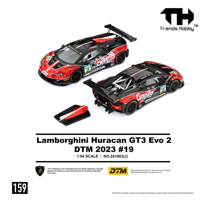 *Pre-Order* Trends Hobby - Lamborghini Huracan GT3 EVO2 - DTM 2023 