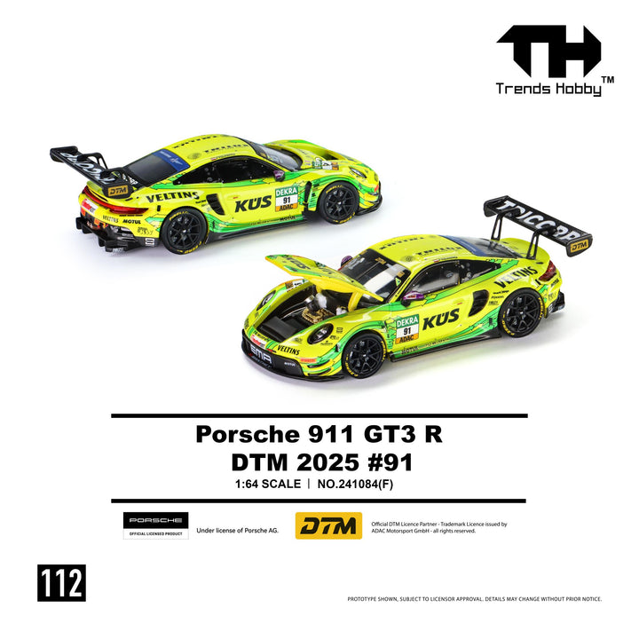 *Pre-Order* Trends Hobby - Porsche 911 GT3 R - DTM 2025 