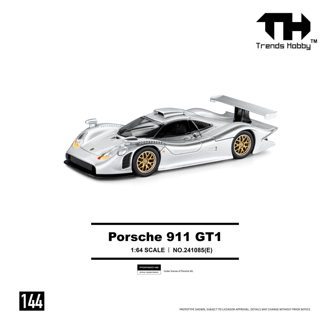 *Pre-Order* Trends Hobby - Porsche 911 GT1 1998 - Sliver