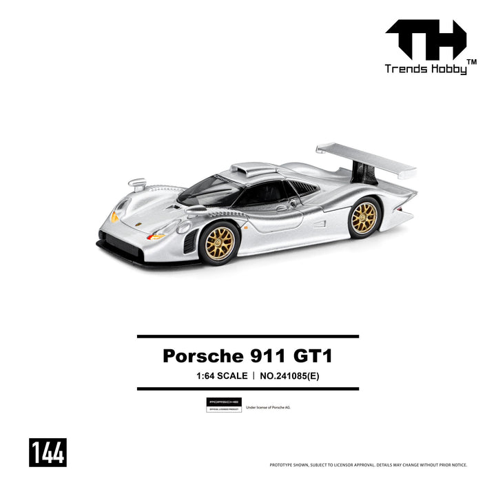 *Pre-Order* Trends Hobby - Porsche 911 GT1 1998 - Sliver