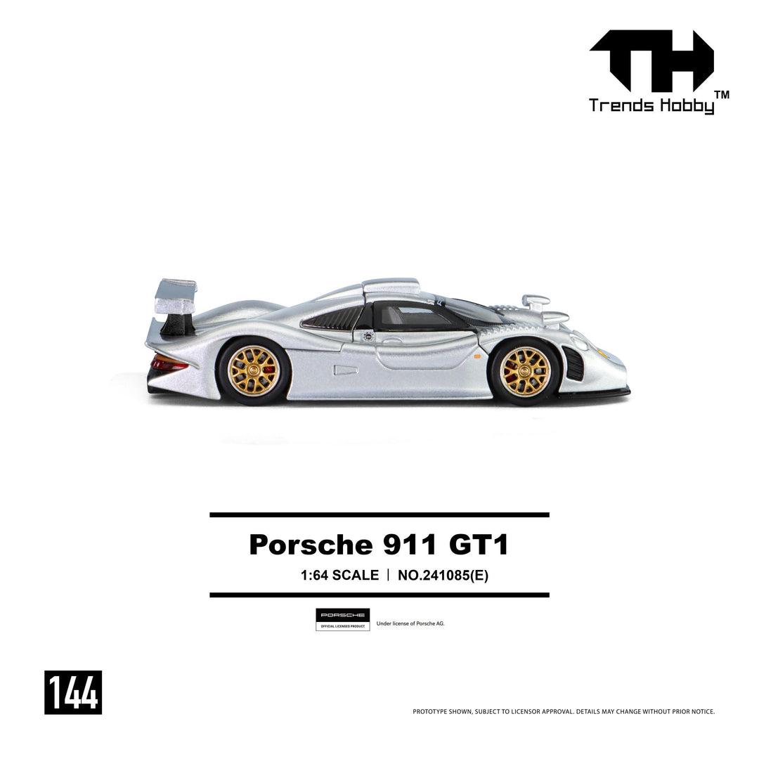*Pre-Order* Trends Hobby - Porsche 911 GT1 1998 - Sliver