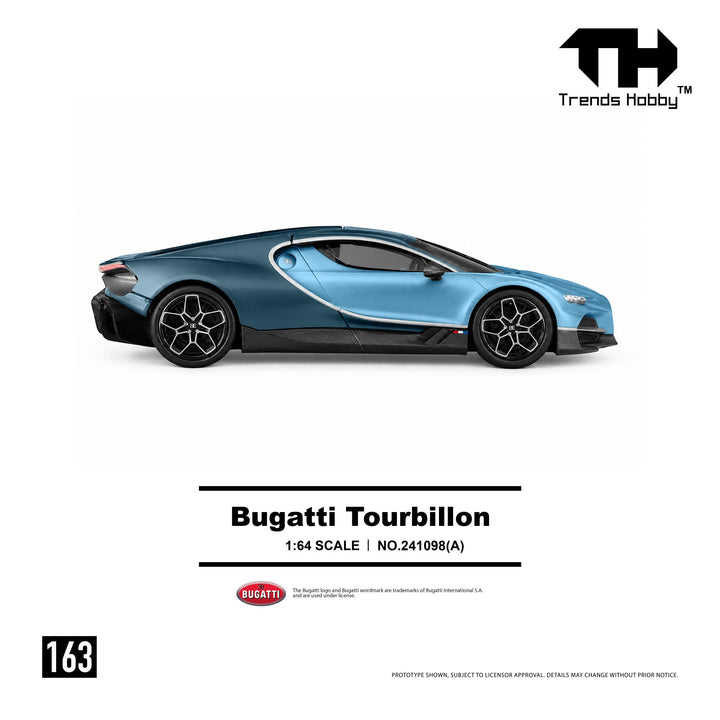 *Pre-Order* Trends Hobby - Bugatti Tourbillon - Blue Atlantic
