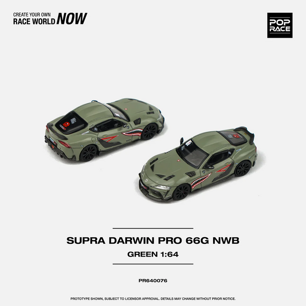 Pop Race - Toyota Supra Darwin Pro 66G NWB *Pre-Order*