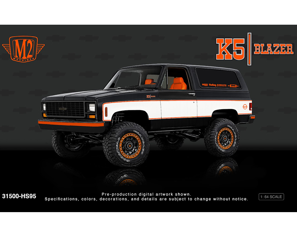 *Pre-Order* M2 Machines - 1973 Chevrolet K5 Blazer Special Edition – Hobby Exclusive