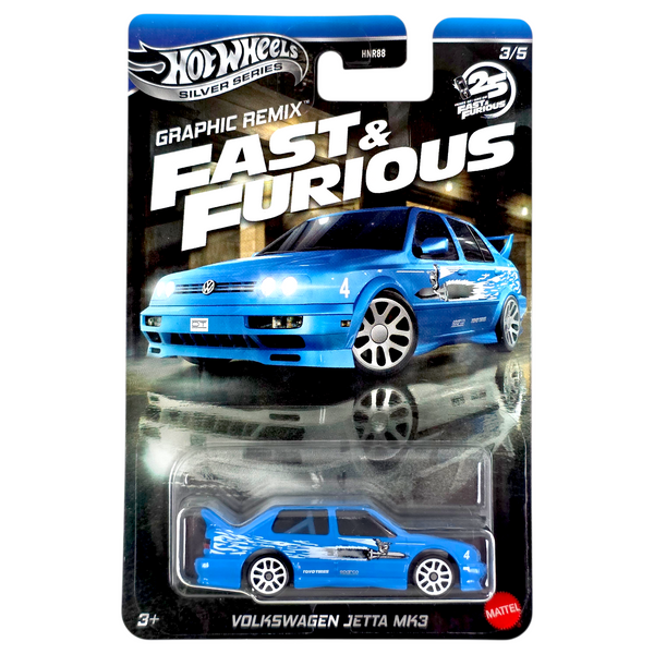Hot Wheels - Volkswagen Jetta MK3 - 2025 Fast & Furious Graphic Remix Series