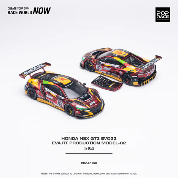 Pop Race - Honda NSX GT3 - EVO22 EVA RT Production Model-02