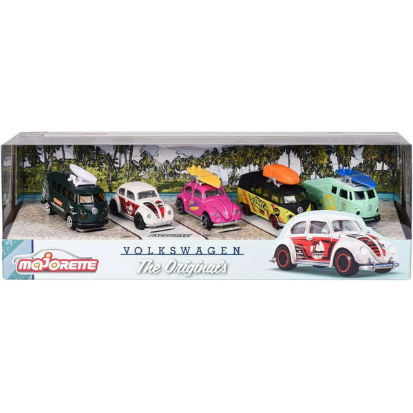 Majorette - Volkswagen The Originals 5-Car Gift Pack - 2024