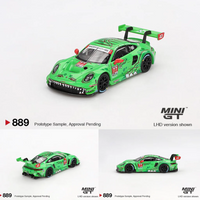 Mini GT - Porsche 911 GT3 R #77 AO Racing 2024 IMSA Daytona 24 Hrs GTD Pro 2nd Place *Pre-Order*