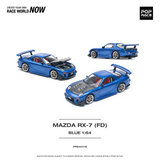 Pop Race - Mazda RX-7 (FD3S) Re-Amemiya Widebody - Metallic Blue *Pre-Order*