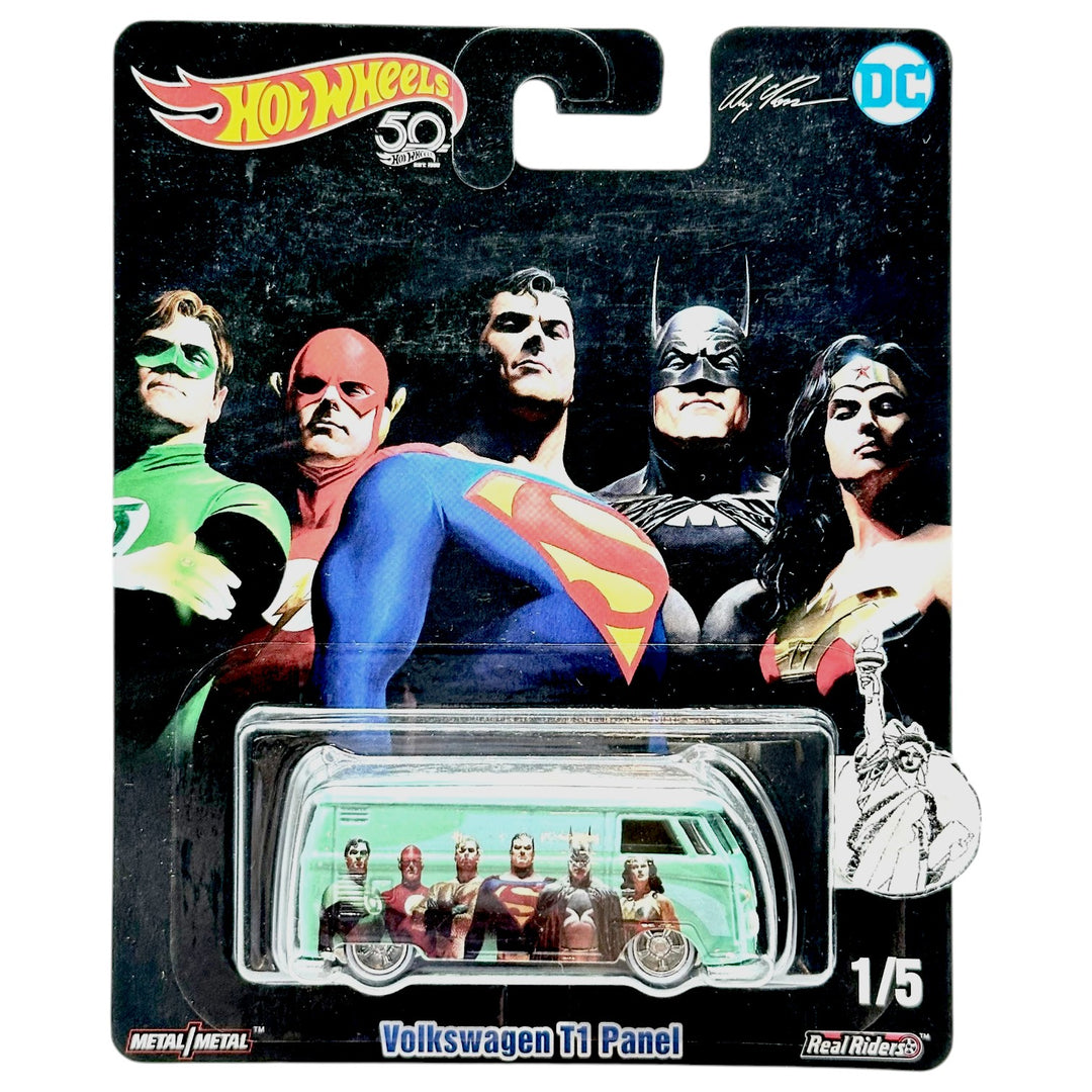Hot Wheels - Volkswagen T1 Panel Bus - 2018 Alex Ross DC Heroes Series