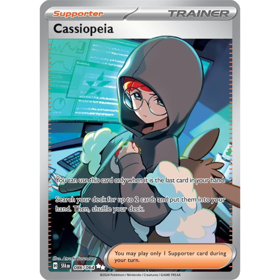 Pokemon - Cassiopeia - 086/064 - Ultra Rare - Scarlet &amp; Violet: Shrouded Fable Series