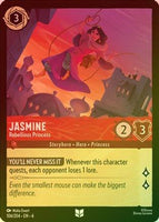 Lorcana - Jasmine (Rebellious Princess) - 106/204 - Uncommon (Foil) - Azurite Sea