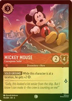 Lorcana - Mickey Mouse (Courageous Sailor) - 115/204 - Common (Foil) - Azurite Sea