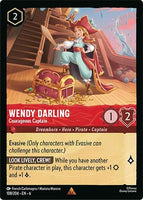 Lorcana - Wendy Darling (Courageous Captain) - 108/204 - Rare - Azurite Sea