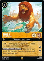 Lorcana - Simba (Pride Protector) - 20/204 - Legendary - Azurite Sea