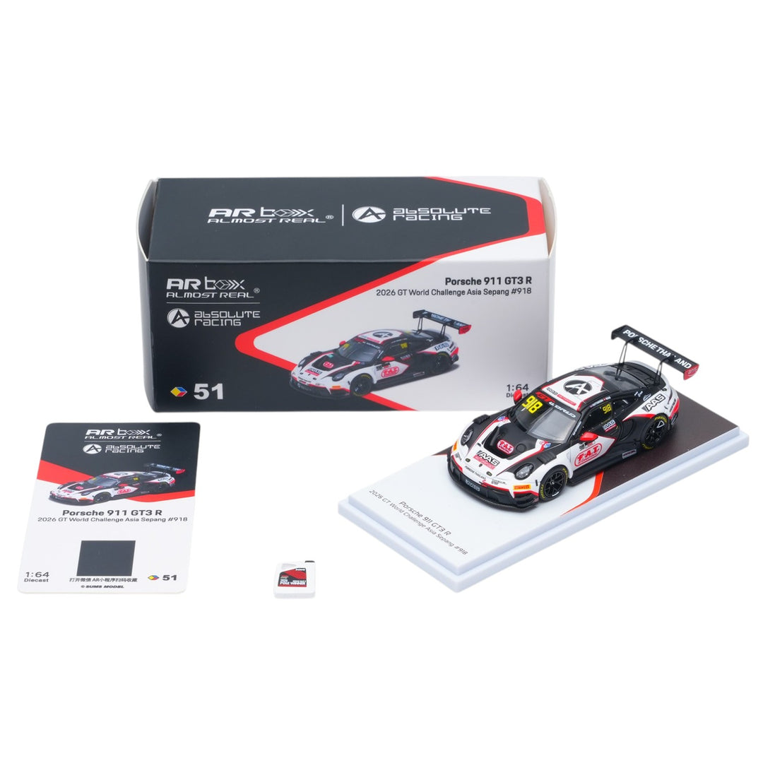 *Pre-Order* Almost Real - Porsche 911 GT3 R - 2026 GT World Challenge Asia Sepang 