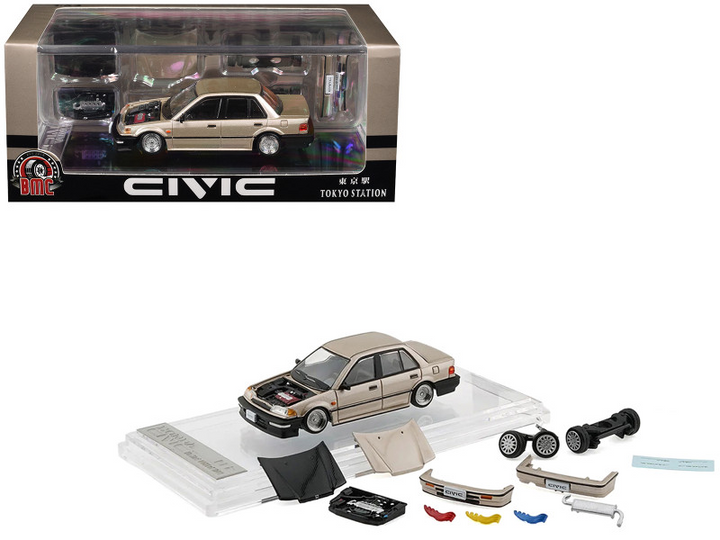 BM Creations - Honda Civic EF2 - Champagne LHD *Tokyo Station Exclusive Edition*