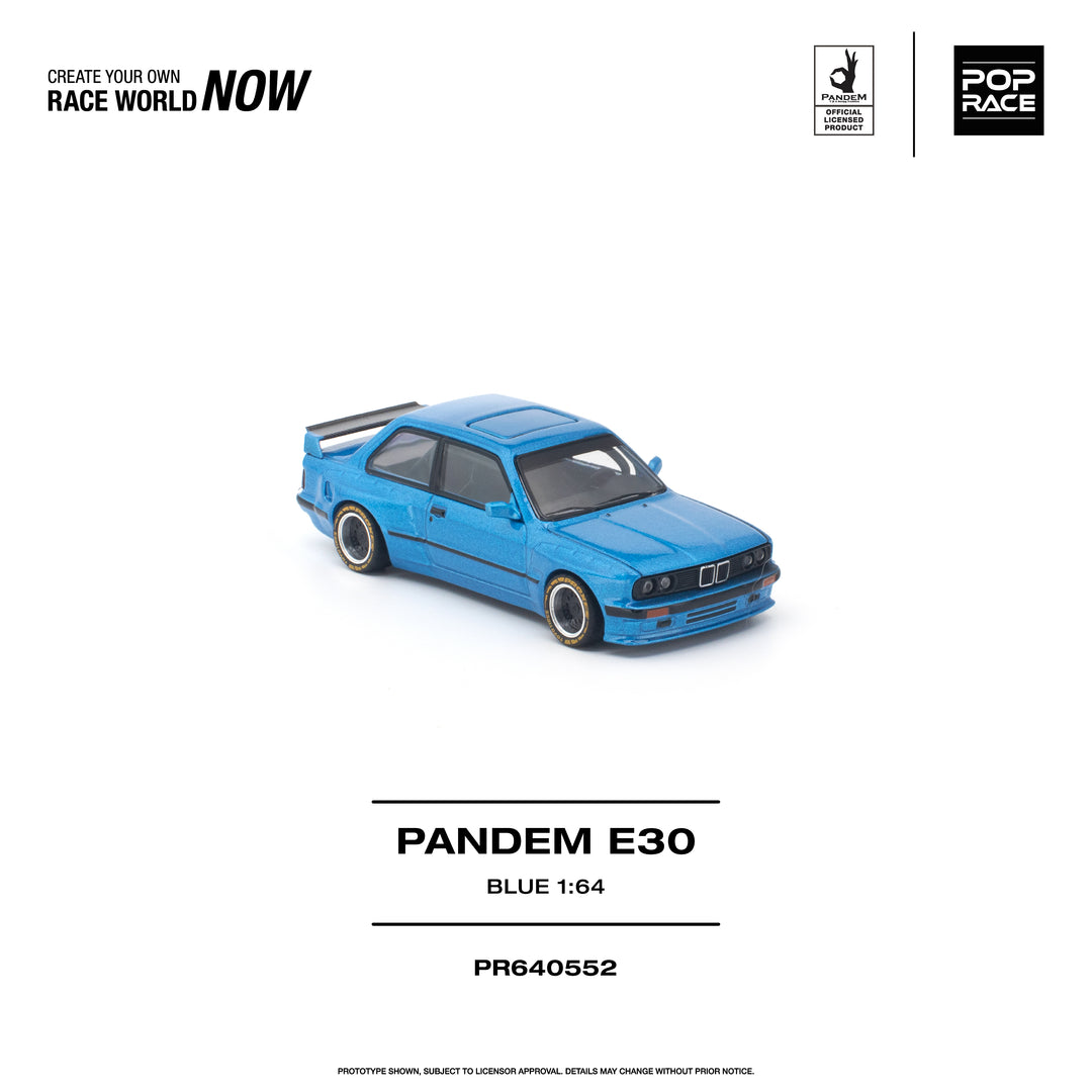 *Pre-Order* Pop Race - Pandem E30 - Blue