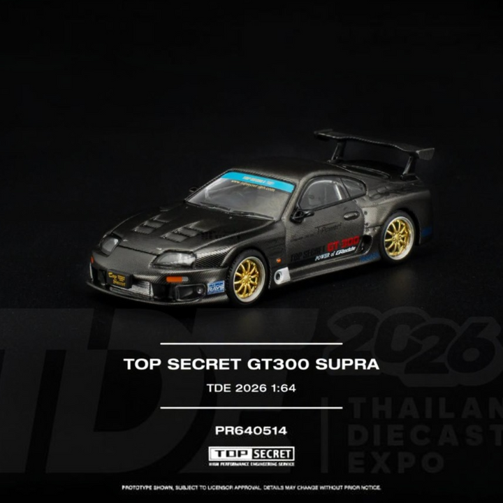 Pop Race - Top Secret GT300 Supra *Thailand Diecast Expo 2026 Exclusive*