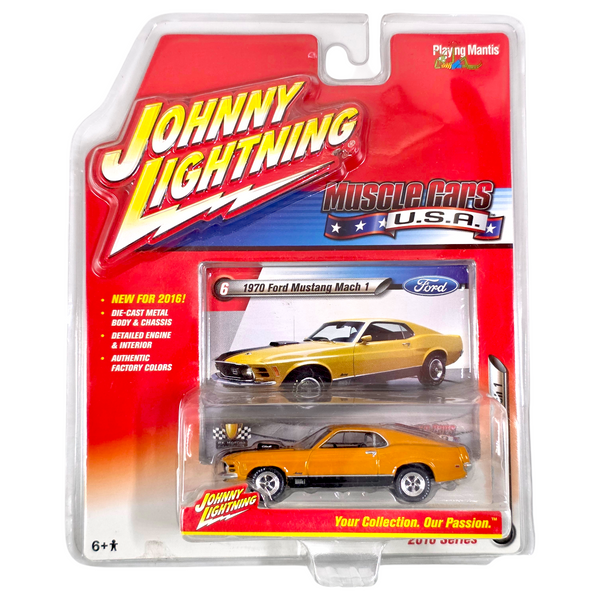 Johnny Lightning - 1970 Ford Mustang Mach 1 - 2016 Muscle Cars U.S.A. Series