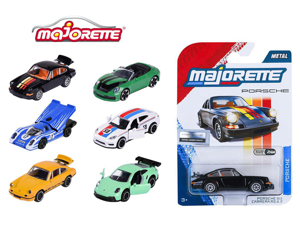 *Pre-Order* Majorette - Porsche 6-Car Assortment - 2026