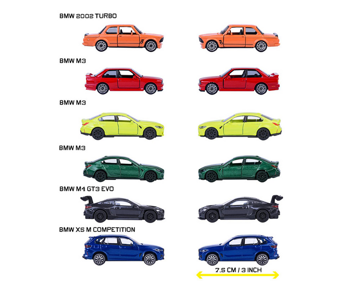 *Pre-Order* Majorette - BMW 6-Car Assortment - 2026